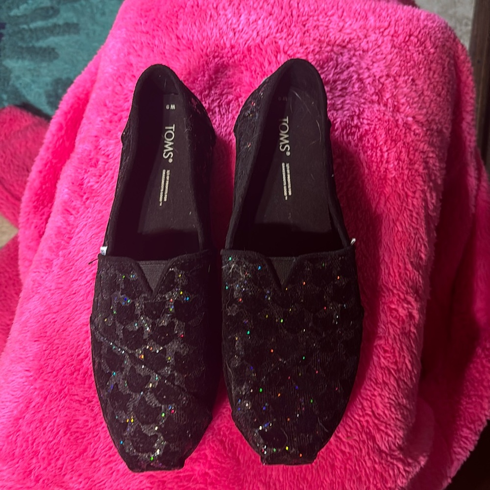 Toms Slip On Shoes with cats